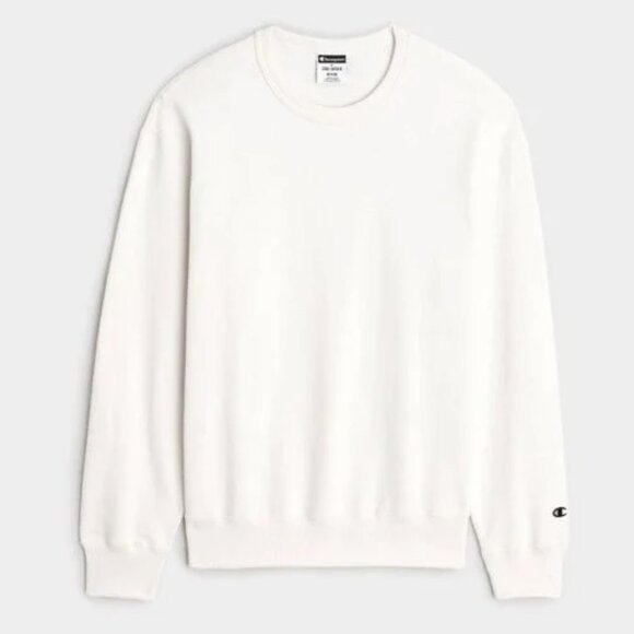 Todd Snyder x Champion Relaxed French Terry Crewneck in ALABASTER Large $148 - Picture 1 of 5